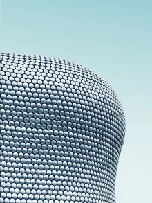Fotokunst von Simone Hutsch: geometrische Architekturaufnahme in Birmingham