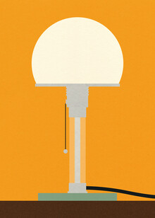 Rosi Feist, Bauhaus Table Lamp Wagenfeld WG24 - Deutschland, Europa)
