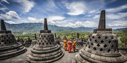 Fotokunst von Andreas Adams: spiritueller Tempel in Indonesien
