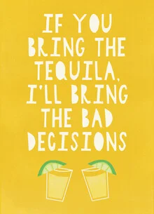 Wall art featuring cheerful tequila motifs for a sociable mood.