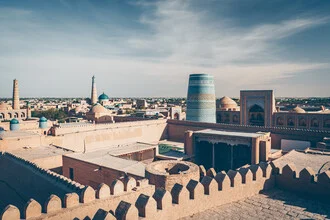 Charming photo art by Eva Stadler: Itchan Kala in Khiva, Uzbekistan.