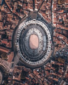 Christian Hartmann, Colloseum from above (Italy, Europe)