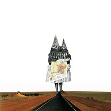 Surrealistische Illustration von Marko Köppe: Kopflose Figuren im Traumland