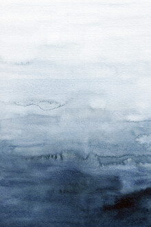 Cristina Chivu, Indigo Abstract Painting | No. 4