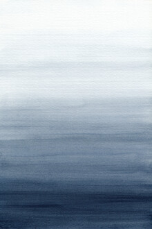 Cristina Chivu, Ocean Watercolor Painting No.2