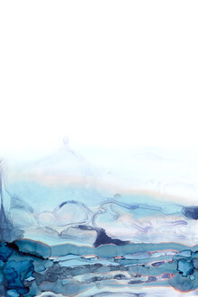 Cristina Chivu, Abstract Flow | Ink Original Painting