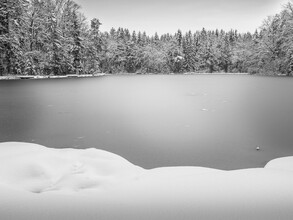 Bernd Grosseck, zugefrorener See