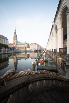 Dennis Wehrmann, Sunrise Alsterarkaden Hamburg - Germany, Europe)