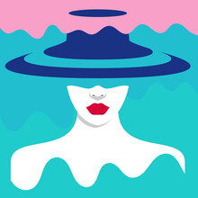Sasha Lend, Woman in hat (Russland, Europa)
