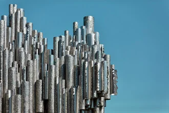 Photo art by Michael Belhadi: gentle depiction of a monument in Helsinki