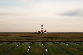 Westerhever in the evening light - Fineart photography by Manuela Deigert