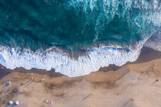 Photo art by Roman Becker: relaxed beach day with gentle waves