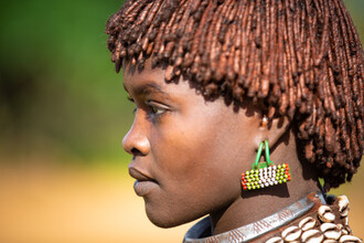 Miro May, Hamer Wife - Äthiopien, Afrika)