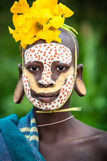 Miro May, Suri Lady - Äthiopien, Afrika)