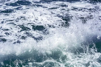 Photo art by Tal Paz-fridman: gentle wave motions at the sea