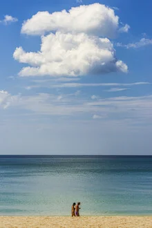 Photo art by Franzel Drepper: beach walk in Khao Lak, Thailand