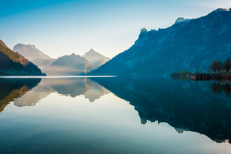 Martin Wasilewski, Morgen am Traunsee - Österreich, Europa)