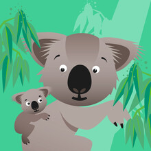 Pia Kolle, Kinderzimmer-Koalas – Illustration für Kinder (Deutschland, Europa)