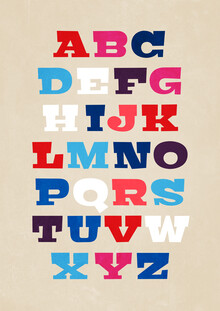 Pia Kolle, Typografie Alphabet von A bis Z (Deutschland, Europa)