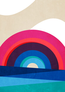 Pia Kolle, Regenbogen und Meer – Illustration für Kinder (Deutschland, Europa)