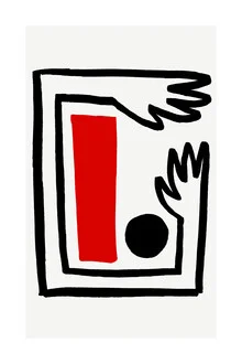 Illustration by Julia Hariri: abstract depiction of hands in a minimalist style