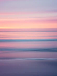 Photo art by Holger Nimtz: picturesque sunset over the sea