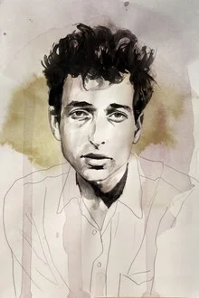 Bob Dylan - fotokunst von David Diehl