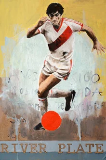 One Love River Plate - fotokunst von David Diehl