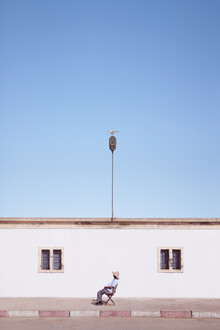 Rupert Höller, Sidewalk Sunbath - Marokko, Afrika)