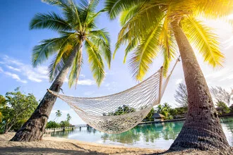 Holiday in a hammock - Fineart photography by Jan Becke