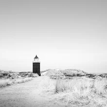 Photo art by Ronny Behnert: Quermarkenfeuer in a calm dune landscape