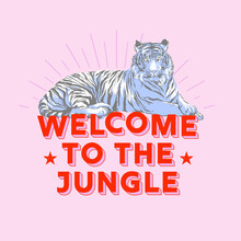 Ania Więcław, welcome to the jungle - retro tiger
