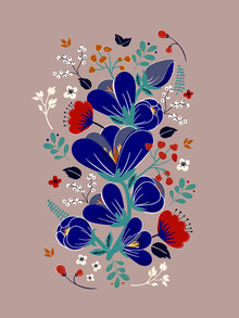 Ania Więcław, Folk Spring Flowers blooms