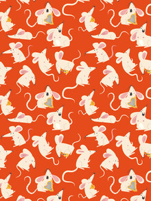 Ania Więcław, Happy mice pattern (Poland, Europe)