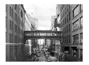 Photo by Christina Wolff: View of the High Line in New York with urban charm.