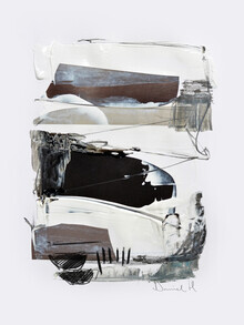 Dan Hobday, Black and White Abstract