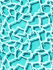 Illustration by Uma Gokhale: gentle waves and a sense of summer