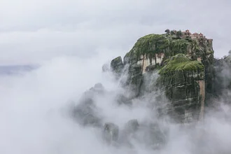 Photo art by Leander Nardin: mystic rock formation in Meteora, Greece