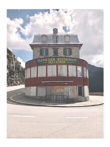 Photo art by Christina Wolff: abandoned hotel in the Swiss Alps
