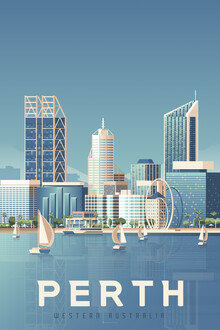 François Beutier, Perth vintage travel wall art