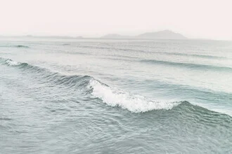 Photo art by Kathrin Pienaar: gentle wave beneath a colorful sunset