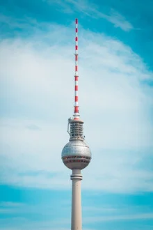 Photo art by Martin Wasilewski: TV tower over Berlin in daylight