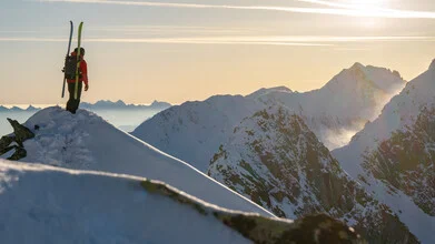 Photo art by Clemens Bartl: gentle mountain landscape at sunrise