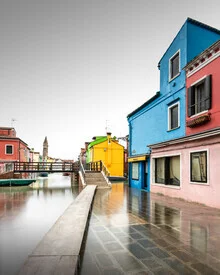 Burano Pathway | Veneto - Fineart photography by Ronny Behnert