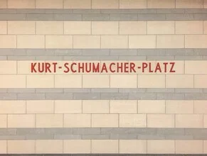Photo art by Claudio Galamini: subway station with a calm atmosphere and architectural details.