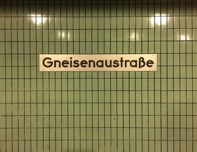 Claudio Galamini, U-Bahnhof Gneisenaustraße (Deutschland, Europa)