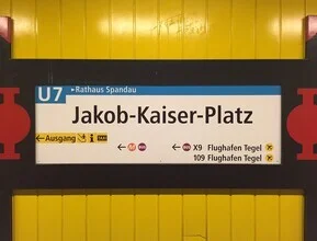 Photo art by Claudio Galamini: subway station Jakob-Kaiser-Platz in Berlin
