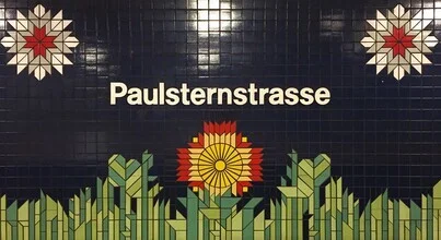 Photo art by Claudio Galamini: calm atmosphere at Paulsternstraße subway station