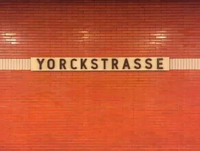 Photo art by Claudio Galamini: Yorckstraße subway station in soft colors