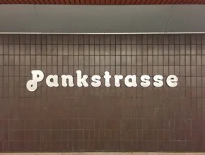 Photo art by Claudio Galamini: Pankstrasse subway station in Berlin, showcasing urban life